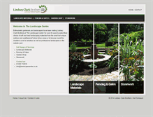 Tablet Screenshot of landscapecentre.co.uk